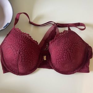 Front closure racer back bra